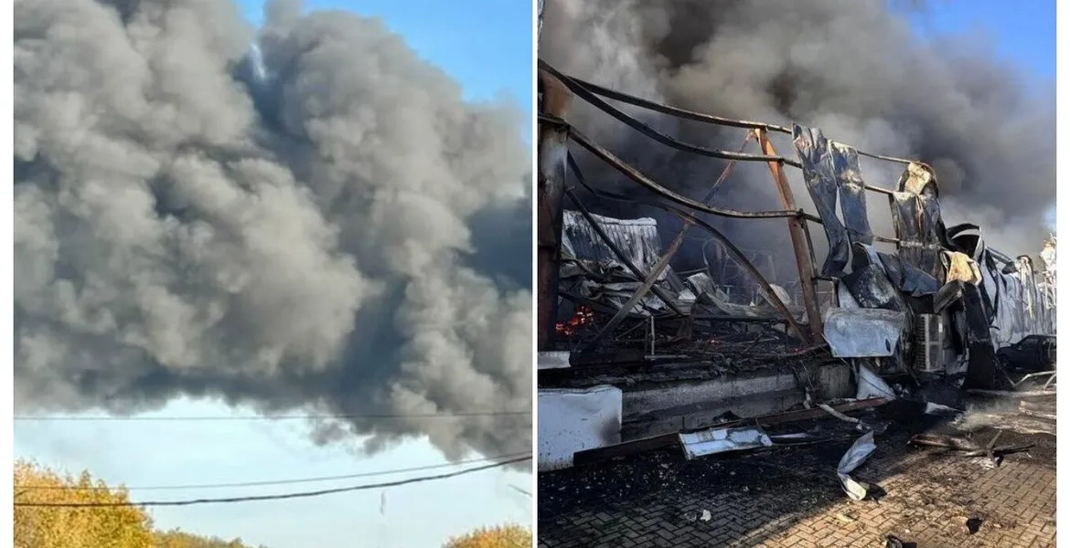 Росія вдарила по складах біля Дніпра: є поранені, наслідки показали на фото