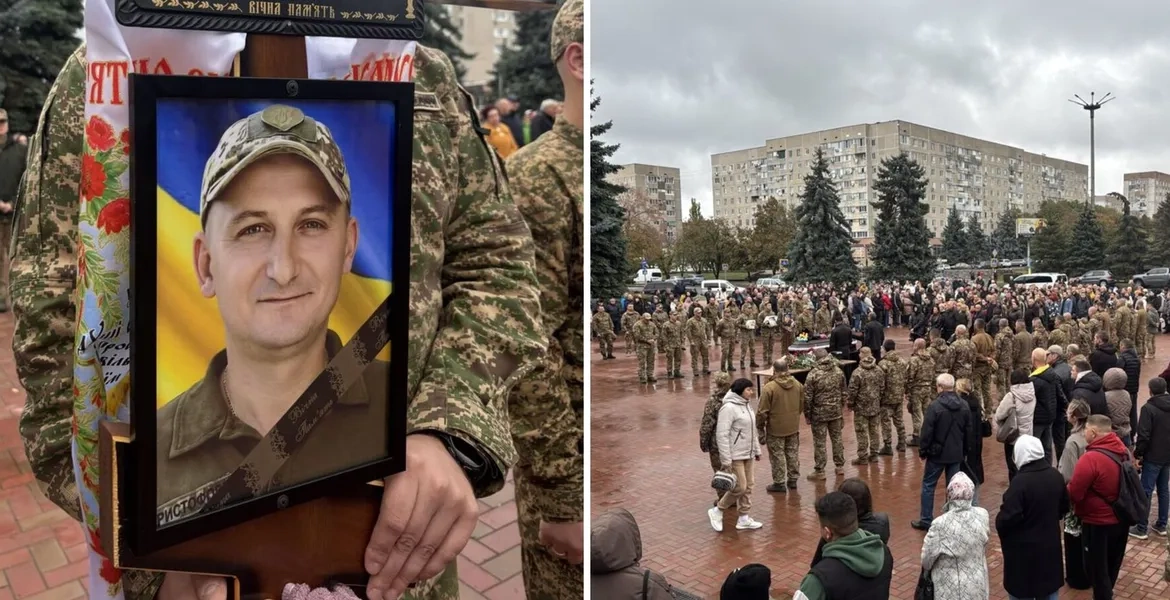У Південноукраїнську попрощалися з Євгеном Кристофолем, який зник понад рік