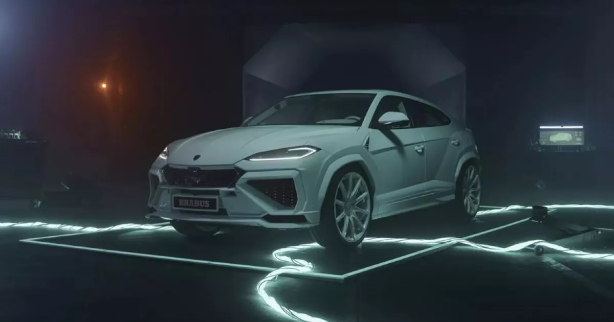 900 сил і 3,2 с до сотні: представили екстремальний кросовер Lamborghini (фото, відео)