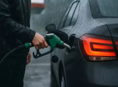 Ніколи не заправляй авто під дощем: приховані ризики, про які ви не здогадувались