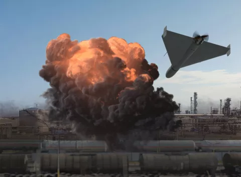 Черкаська область пережила масовану атаку РФ: дрони падали в обласному центрі та регіоні, деталі (відео)