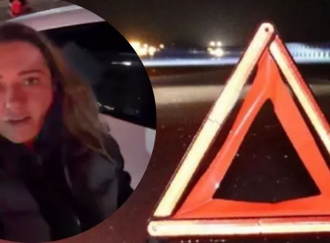 Наталя Могилевська: «У нас невелика аварія» — ДТП у Києві, відео з місця